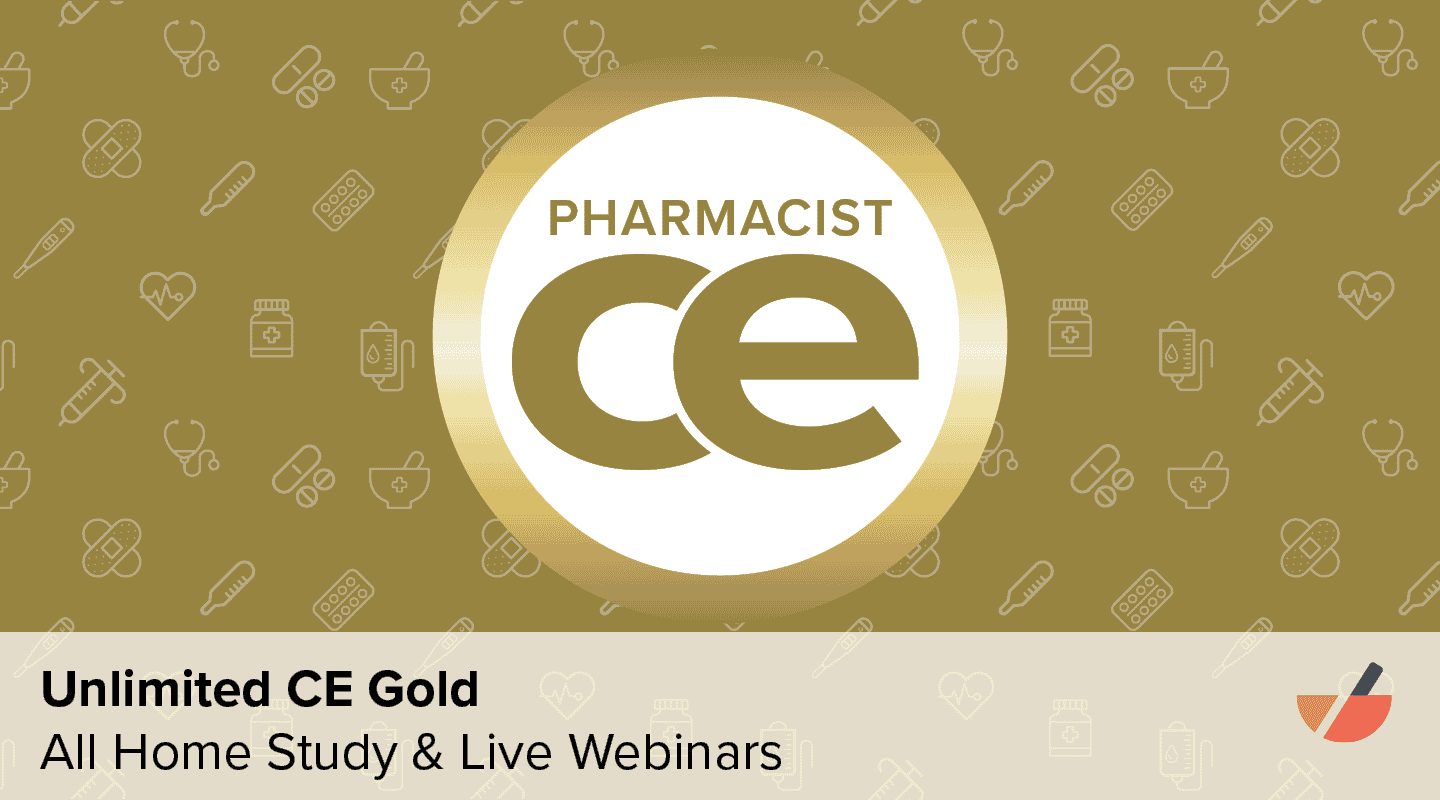 Pharmacist CE, Continuing Education For Pharmacists
