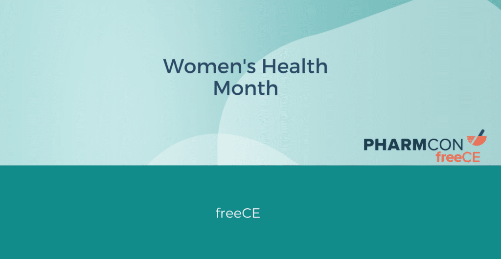 freeCE presents womens health month